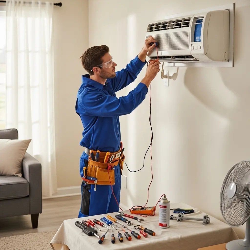Yenimahalle Awox Awox klima gaz dolumu ve bakım – Enerji verimliliği artırıldı. - Teknik servis örneği